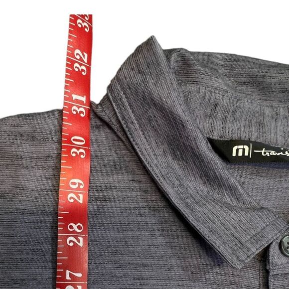 TRAVIS MATHEW FLYING TORTILLA POLO PURPLE SAGE HEATHER Men’s Large Golf - Picture 9 of 11